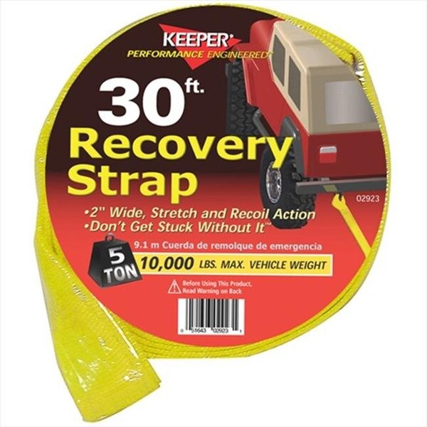 Hampton Prod HAMPTON PROD 2923 30 Ft. X 2 In. Vehicle Recovery Strap K29-2923 - main